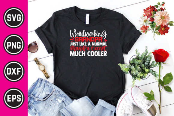 Carpenter SVG T-Shirt Design 40: Graphics & Print Templates