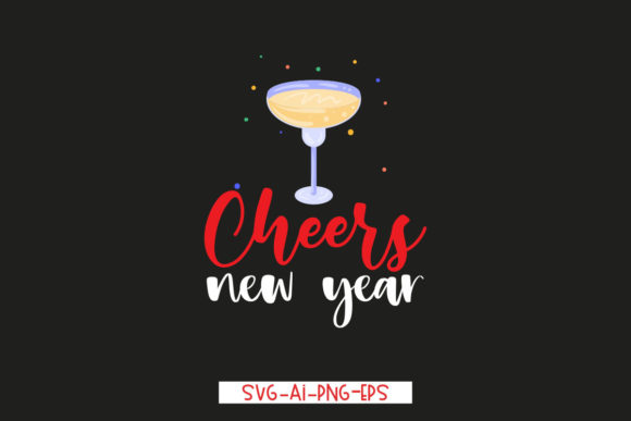 Cheers New Year: Graphics for Festive T-Shirt Designs