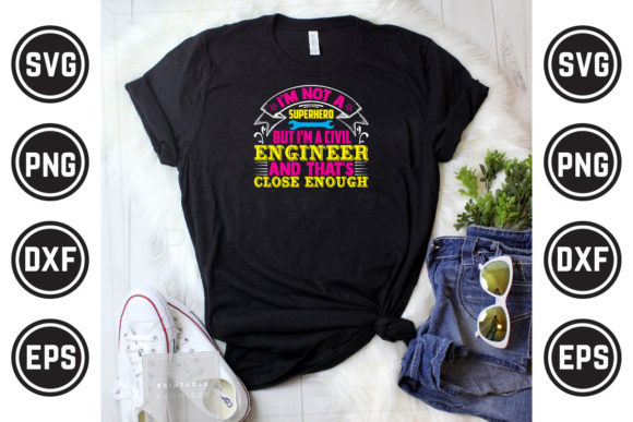 Engineer SVG T Shirt Design 20: Graphics & Print Templates