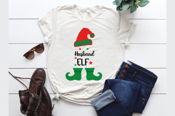 Husband Elf SVG: Christmas Graphics for T-Shirt Designs