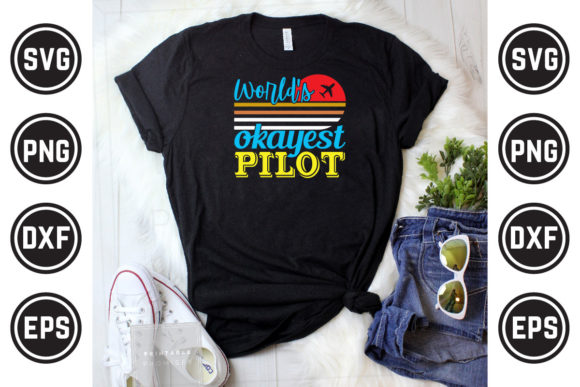 Pilot SVG T Shirt Design 03