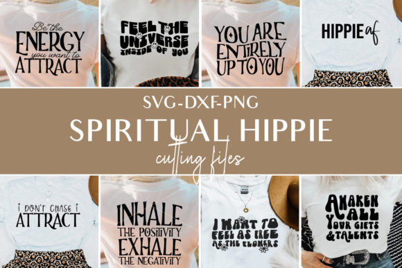 Spiritual Hippie Bundle: Graphics & T-Shirt Designs