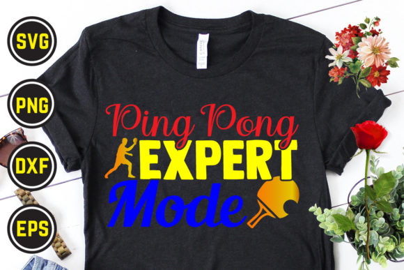 Table Tennis SVG T Shirt Design 19