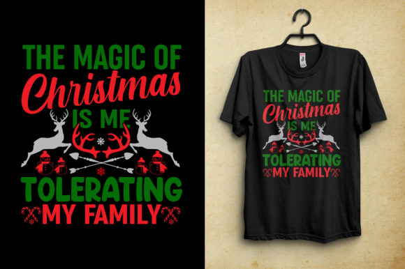 The MAGIC of CHRISTMAS Graphics & Print Templates